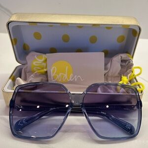 Boden Navy Gradient Sunglasses